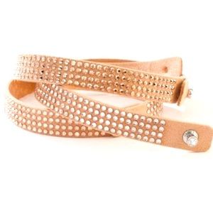 Swarovski Crystal Blush Triple Wrap by Touchstone